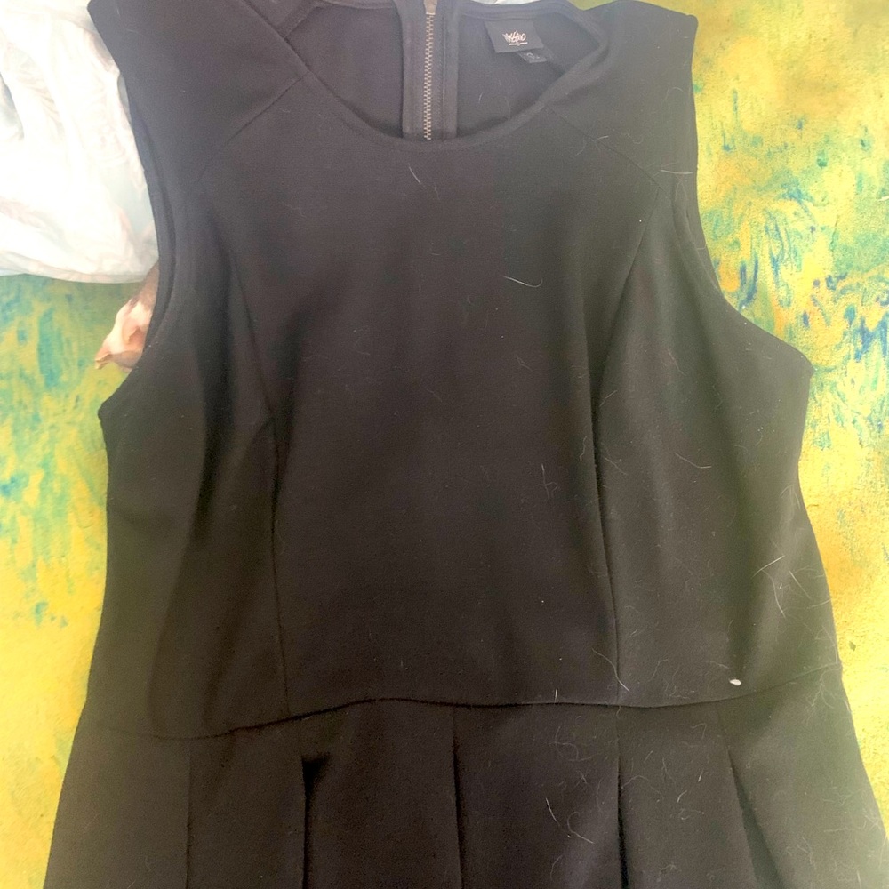 black dress